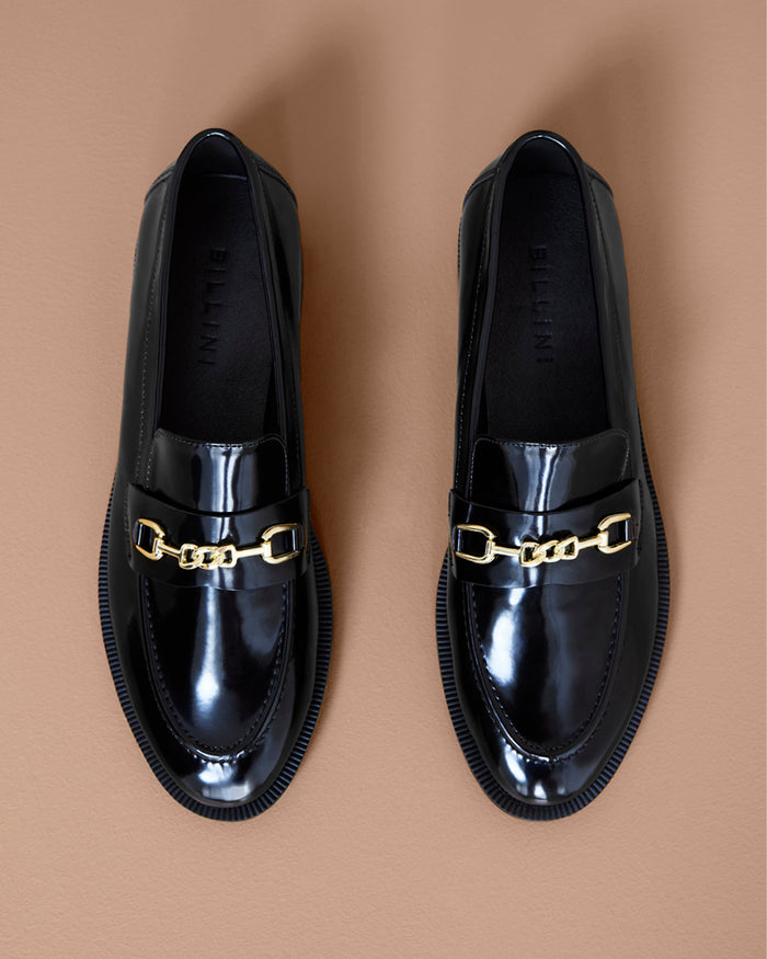 WARREN - BLACK SHINE-Flats-Billini-BILLINI USA