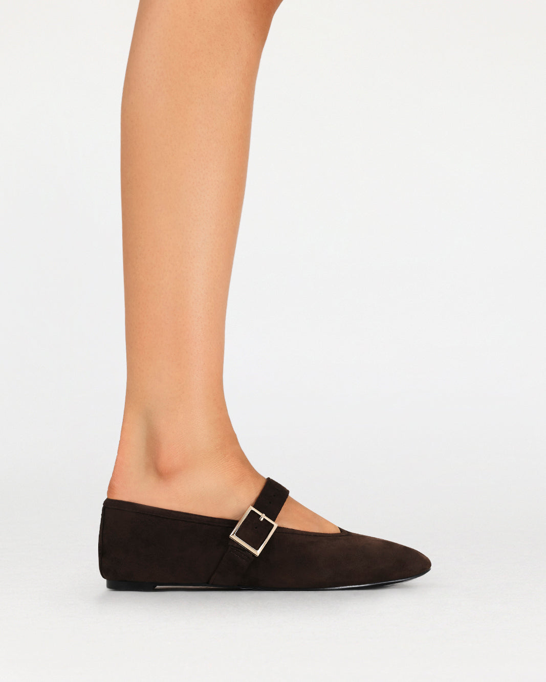 WEDNESDAY - DARK CACAO SUEDE-Flats-Billini-BILLINI USA