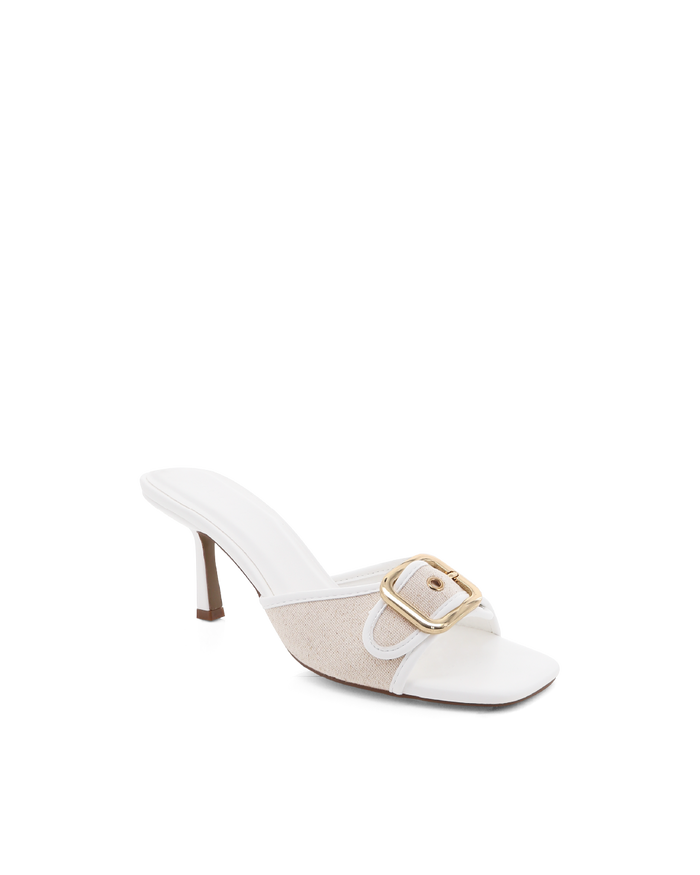 YASH - WHEAT LINEN-WHITE-Heels-Billini-BILLINI USA