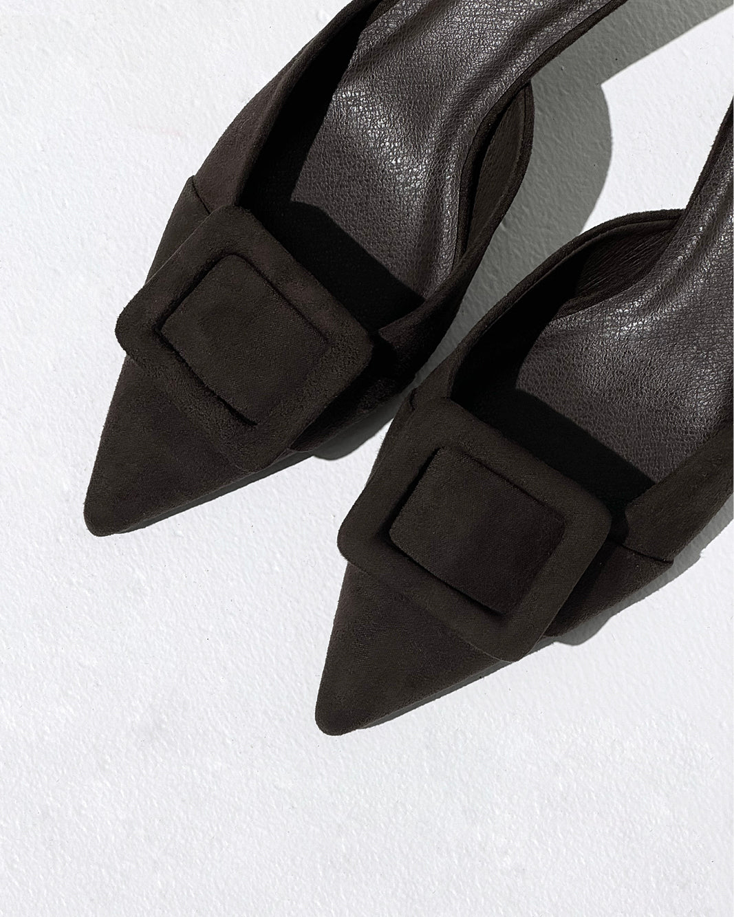 YORKIE - DARK CACAO SUEDE-PUMPS-Billini-BILLINI USA