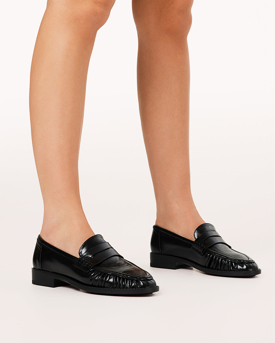ZACCAI - BLACK SHINE-Flats-Billini-BILLINI USA