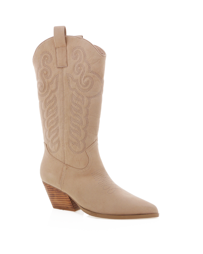 ZAYLIA - PORCINI SUEDE-Boots-Billini-BILLINI USA