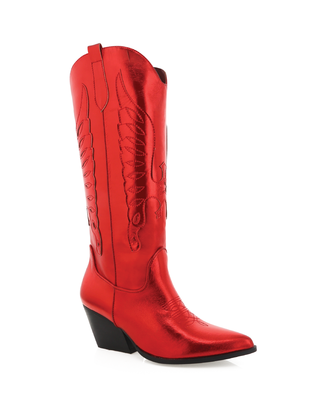 ZEKE - RED METALLIC-Boots-Billini-BILLINI USA