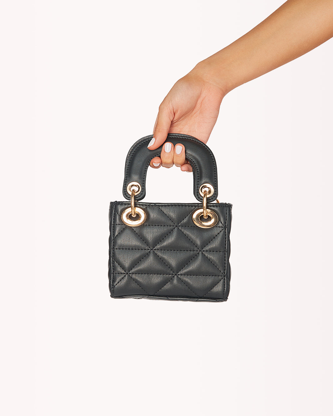 ARABELLA HANDLE BAG - BLACK-Handbags-Billini--BILLINI USA