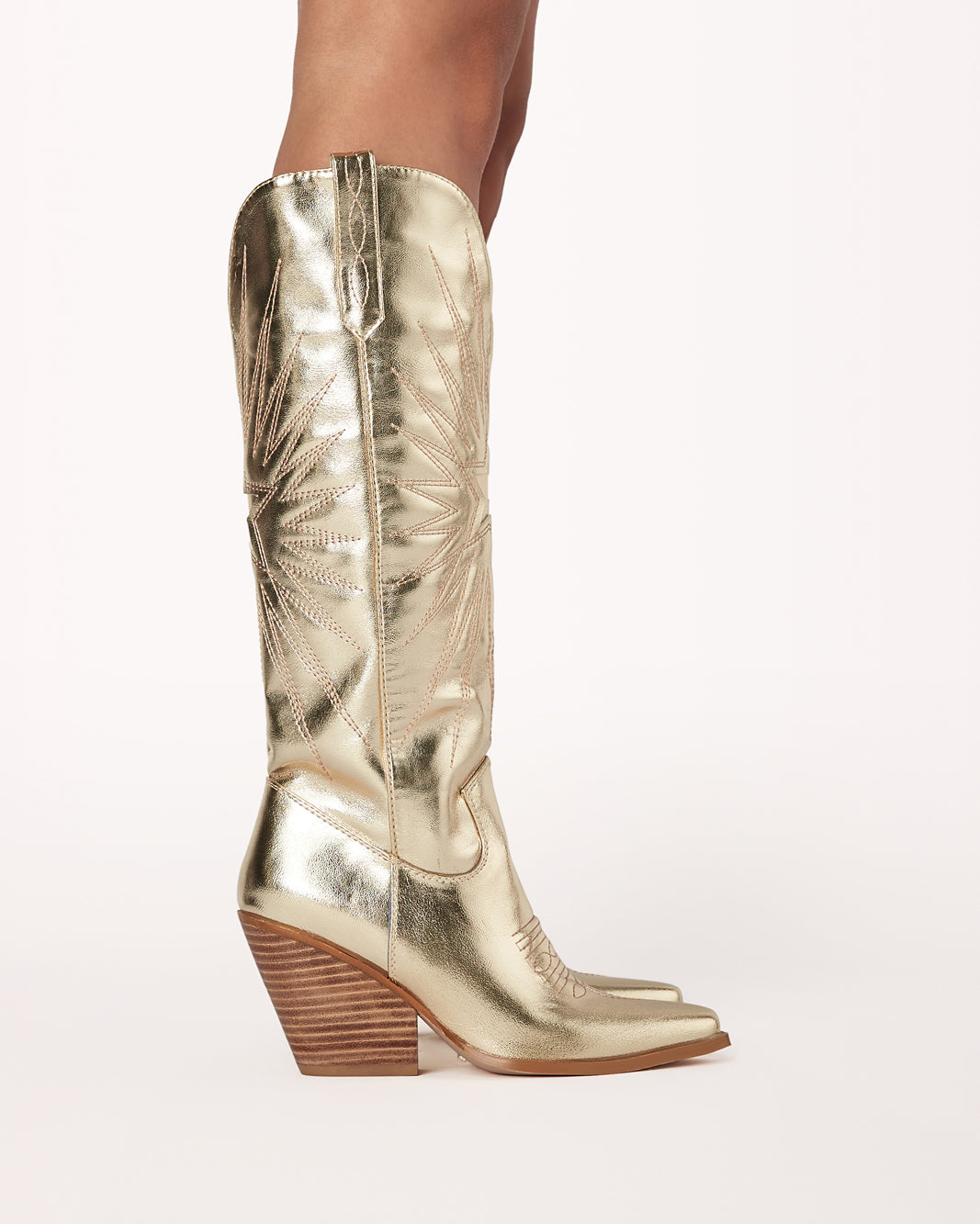 CONSTANCE - GOLD METALLIC-Boots-Billini-BILLINI USA