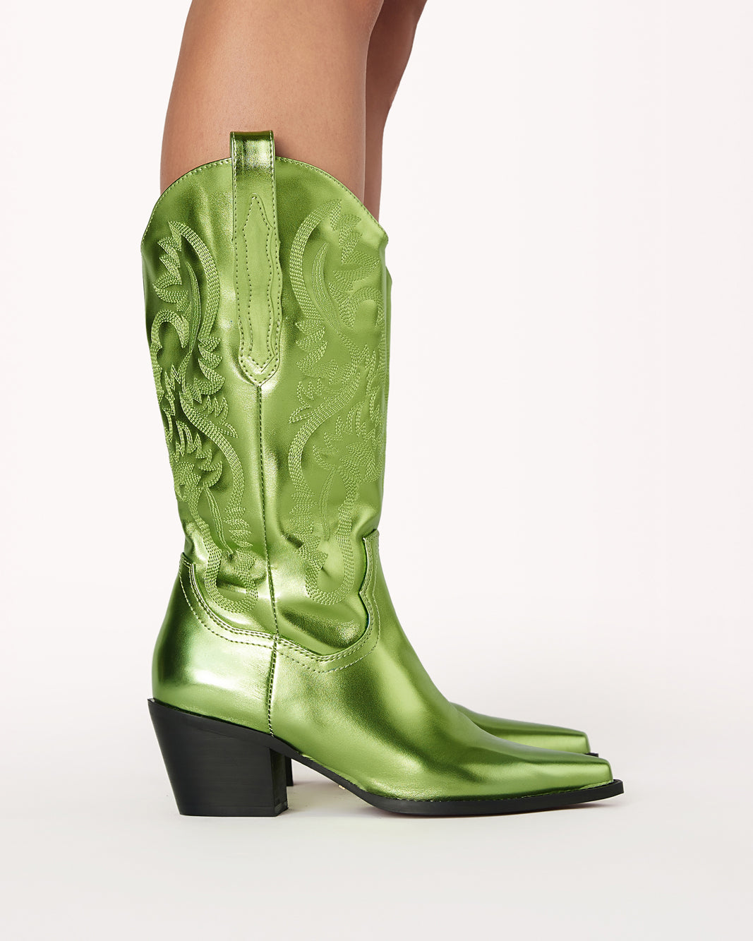 DANILO - GREEN METALLIC-Boots-Billini-BILLINI USA