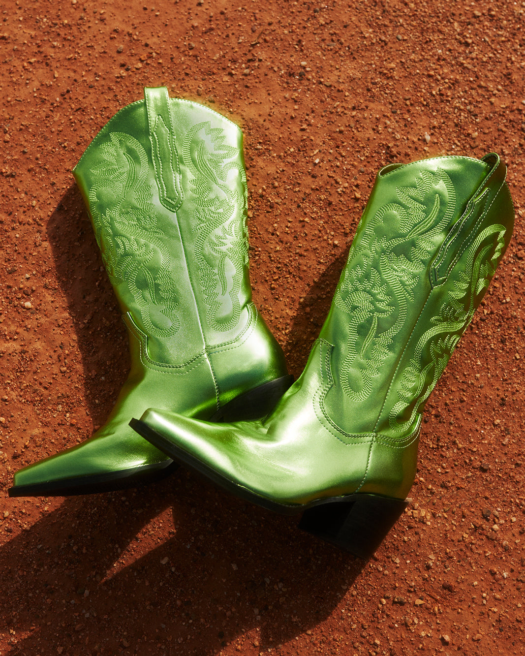 DANILO - GREEN METALLIC-Boots-Billini-BILLINI USA