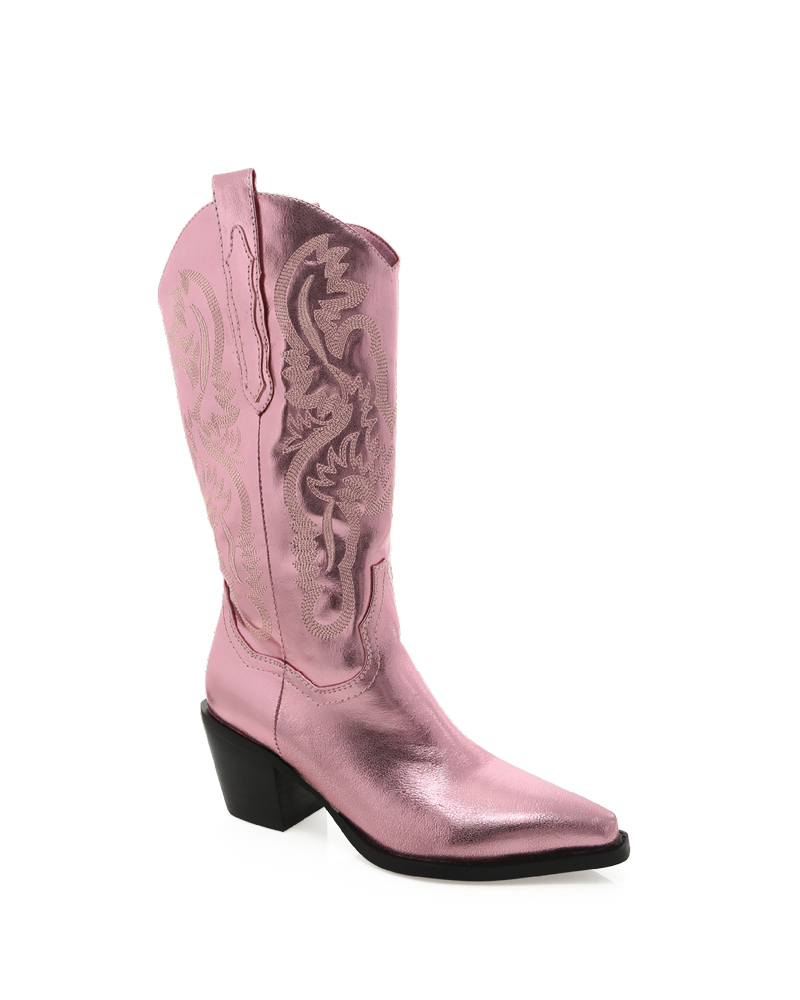 DANILO - PINK METALLIC-Boots-Billini-BILLINI USA