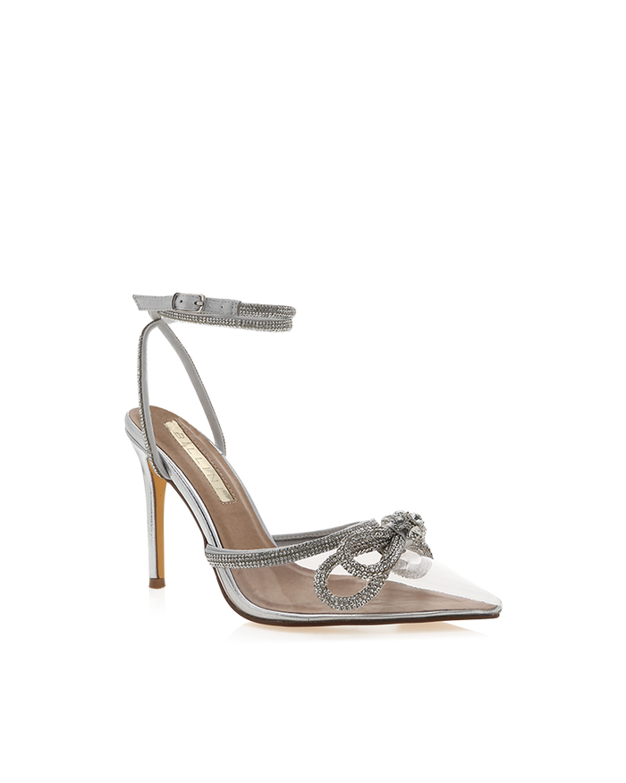 ELOPE WIDE FIT - CLEAR-SILVER-Heels-Billini-BILLINI USA