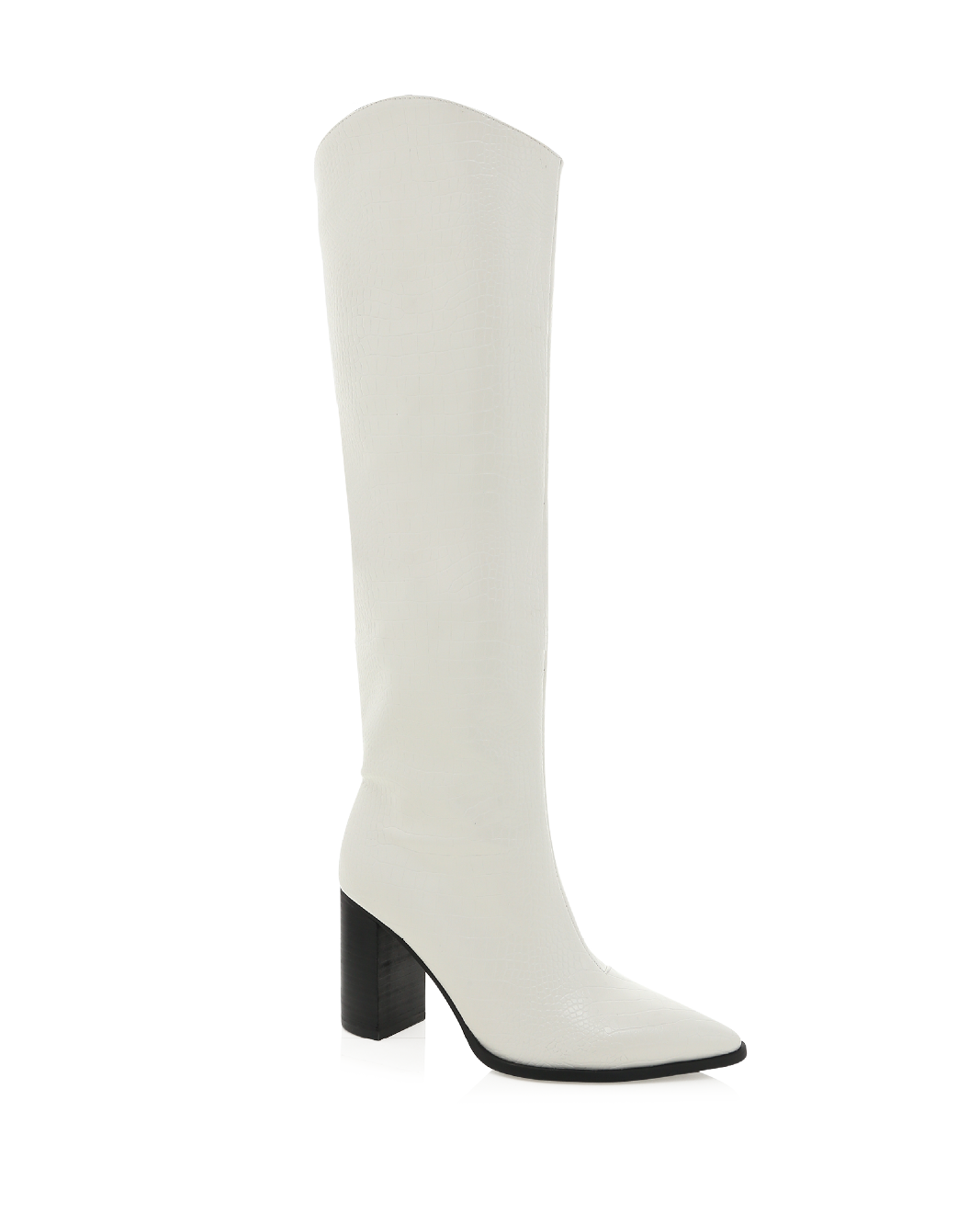 GABRIEL - WHITE CROC-BLACK-Boots-Billini-BILLINI USA