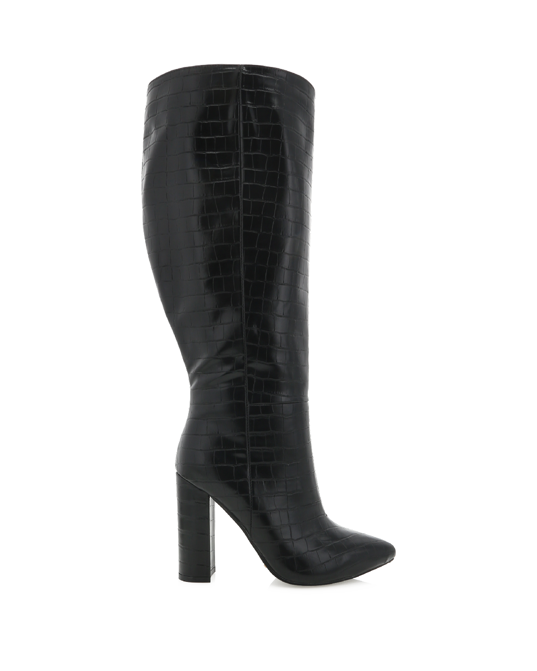 MILLA CURVE - BLACK CROC-Boots-Billini-BILLINI USA