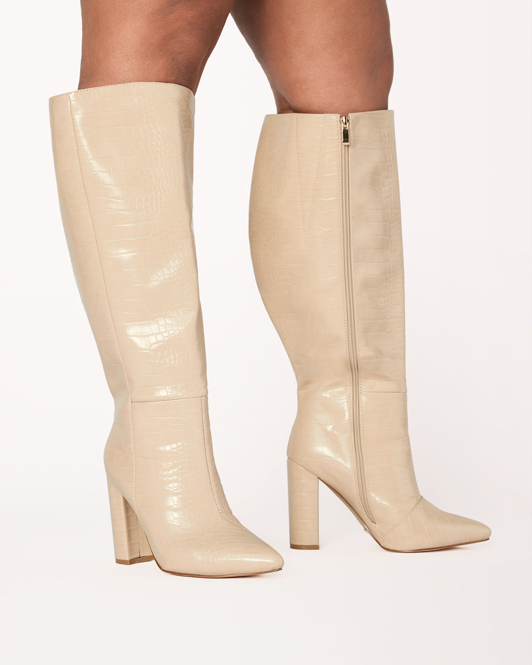 MILLA CURVE - SAHARA CROC-Boots-Billini-BILLINI USA