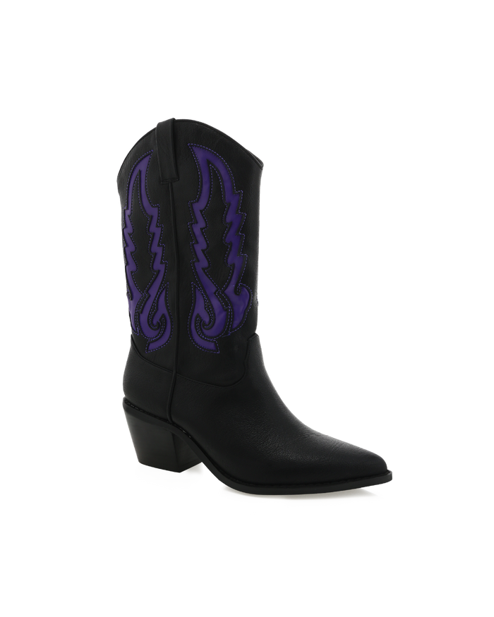 NORVA - BLACK-VIOLET-Boots-Billini-BILLINI USA