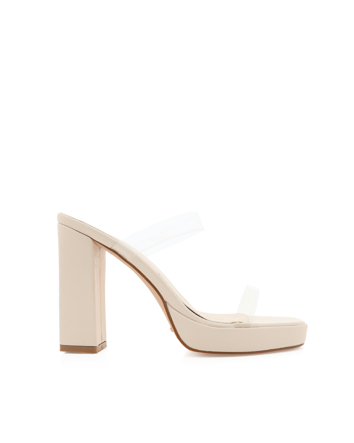 TAMIRA - BONE-CLEAR-Heels-Billini-BILLINI USA