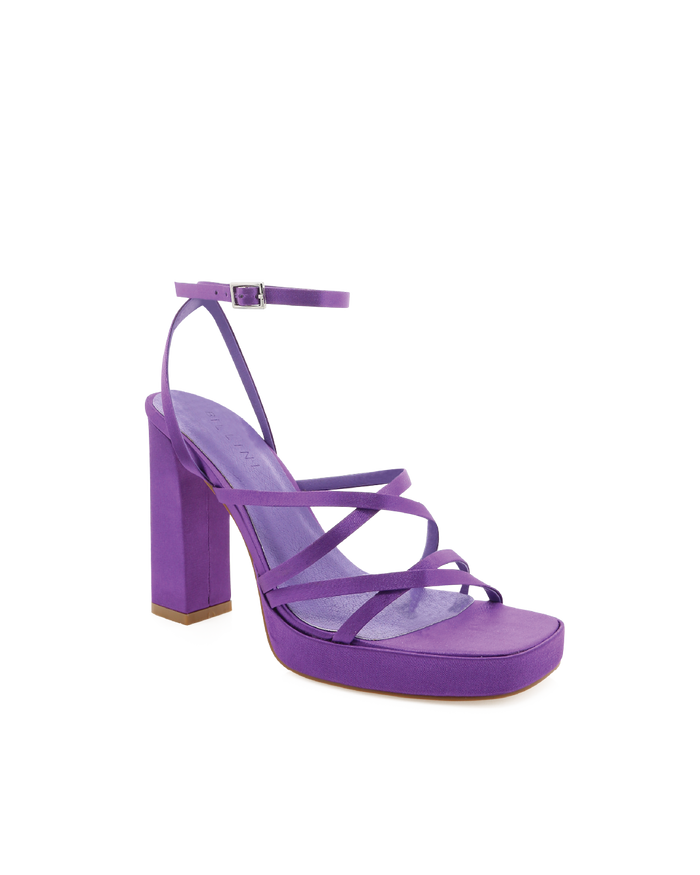 TAVOLO - GRAPE SATIN-Heels-Billini-BILLINI USA