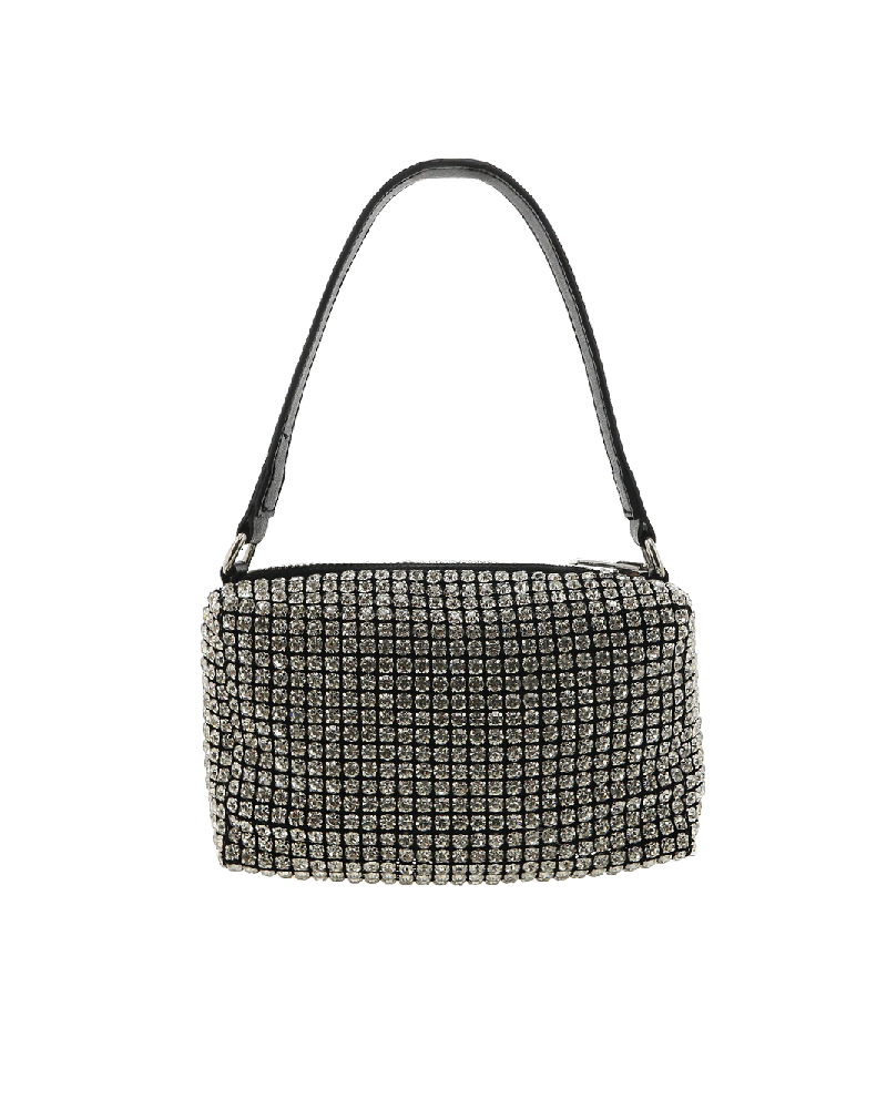 Black silver handbag Clearance
