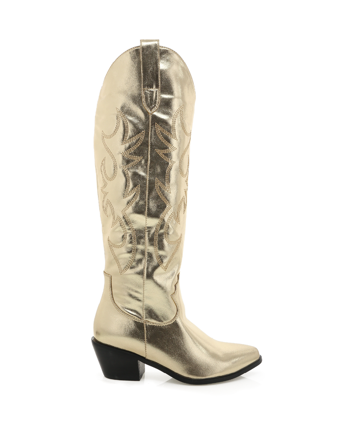 URSON - GOLD METALLIC-Boots-Billini-BILLINI USA