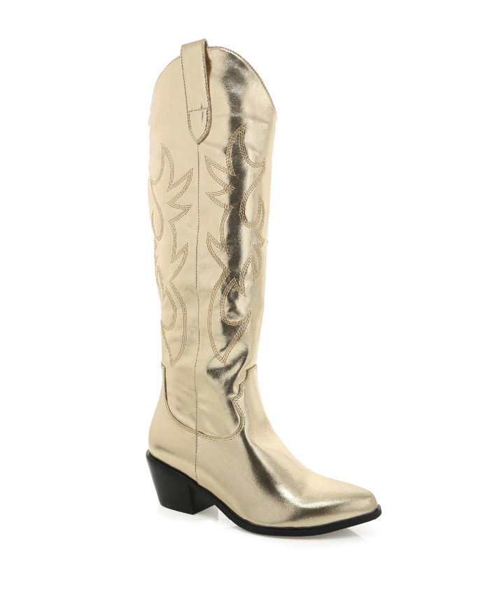 URSON - GOLD METALLIC-Boots-Billini-BILLINI USA